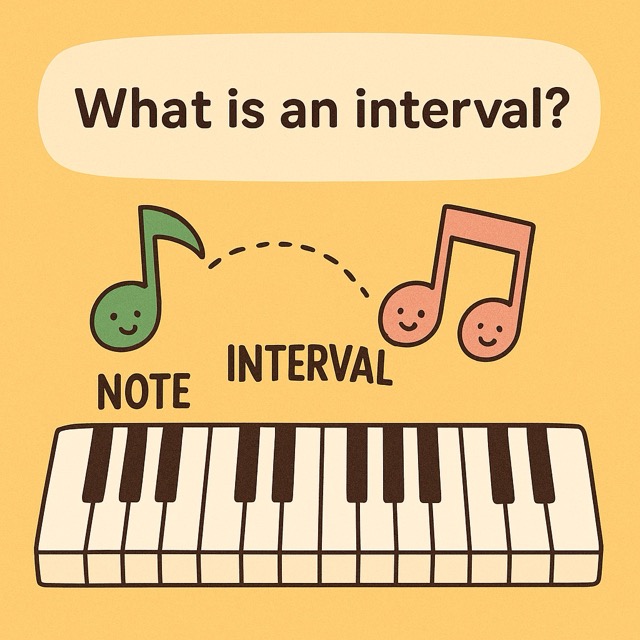 piano cơ bản 3 quãng là gì